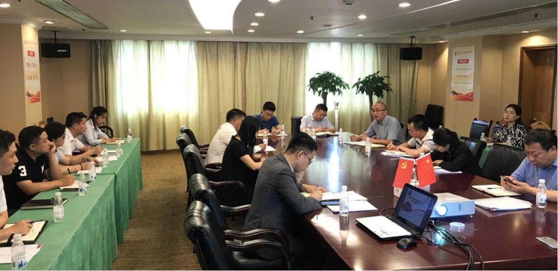 集團黨委召開半年黨建工作會議