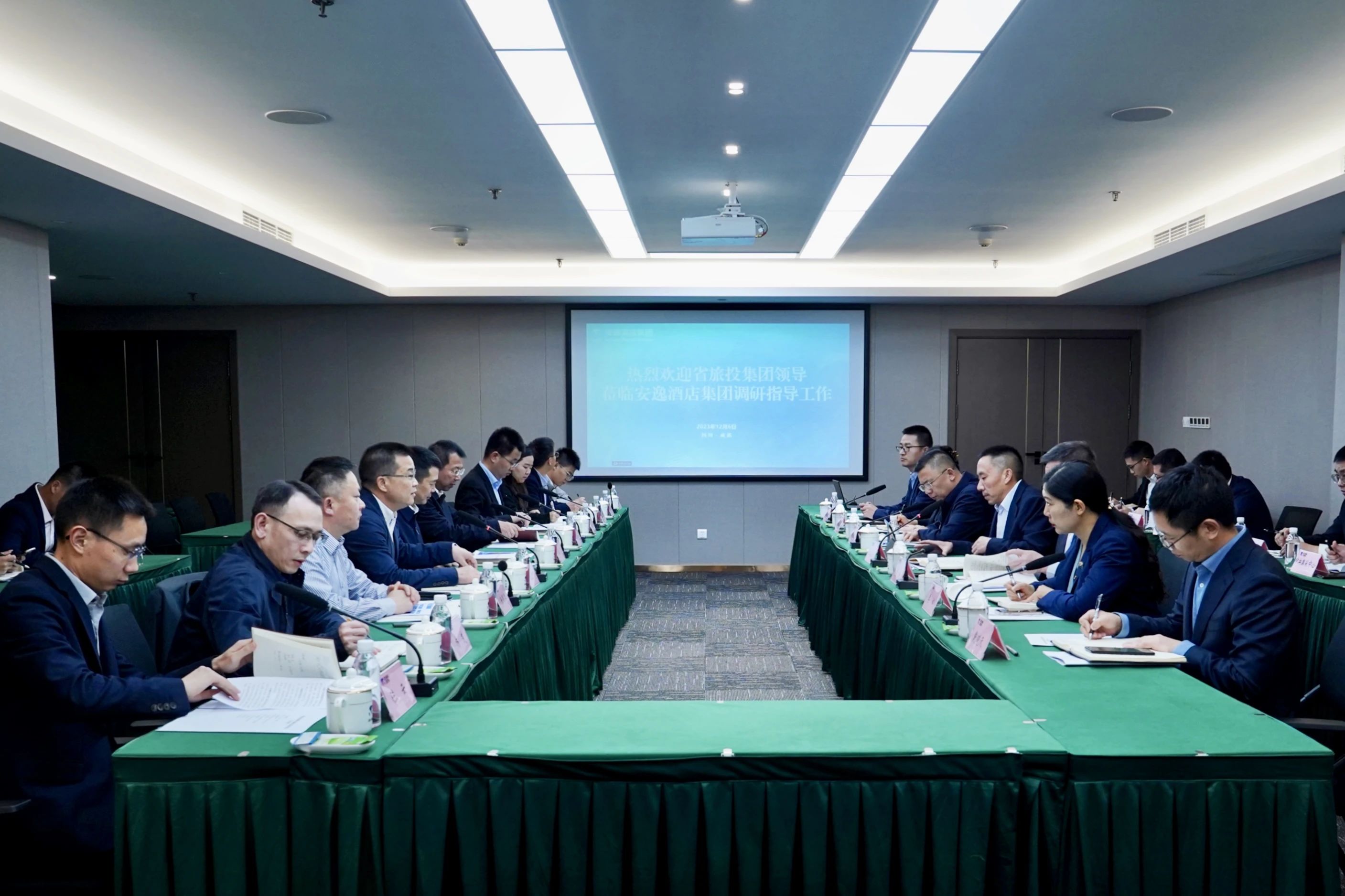 省旅投集團黨委書記、董事長游勇率隊赴二級子公司調研