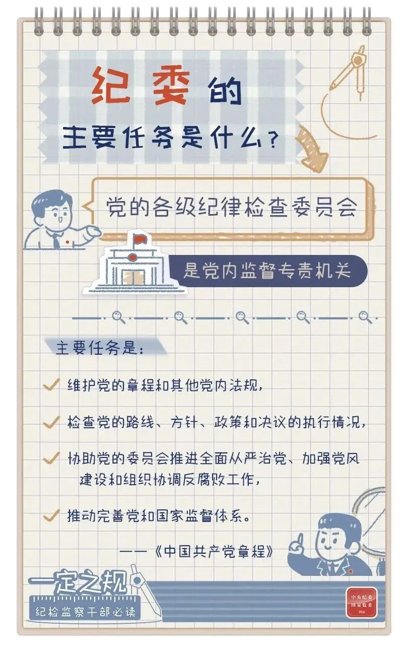 一定之規：紀委的主要任務是什么？