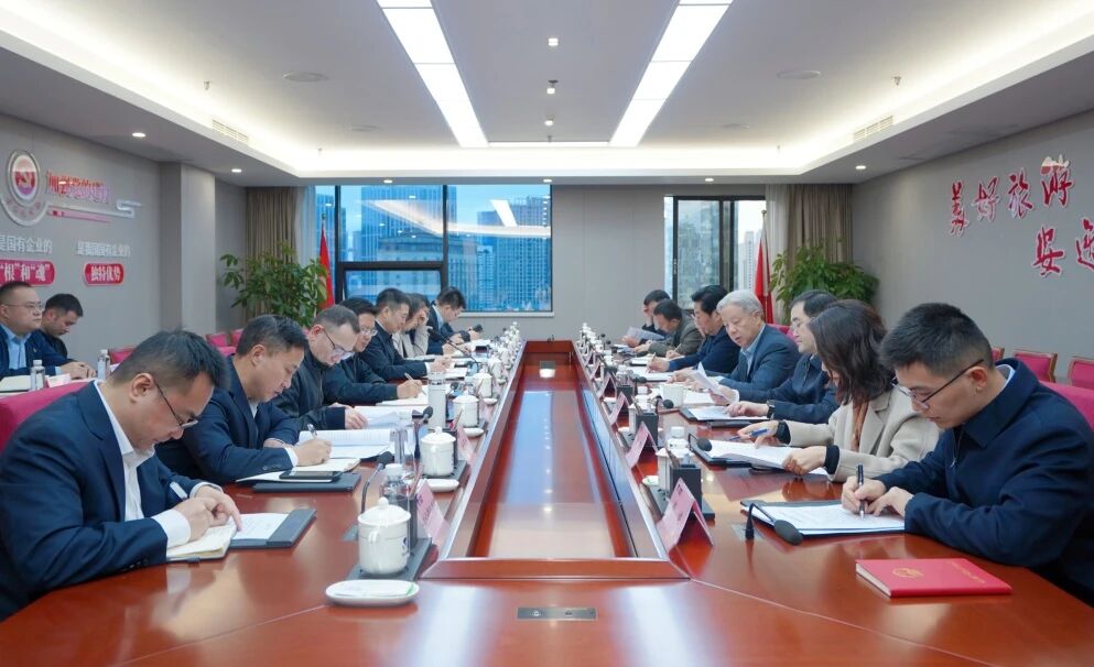 省人大經濟委主任委員劉中伯帶隊調研省旅投集團