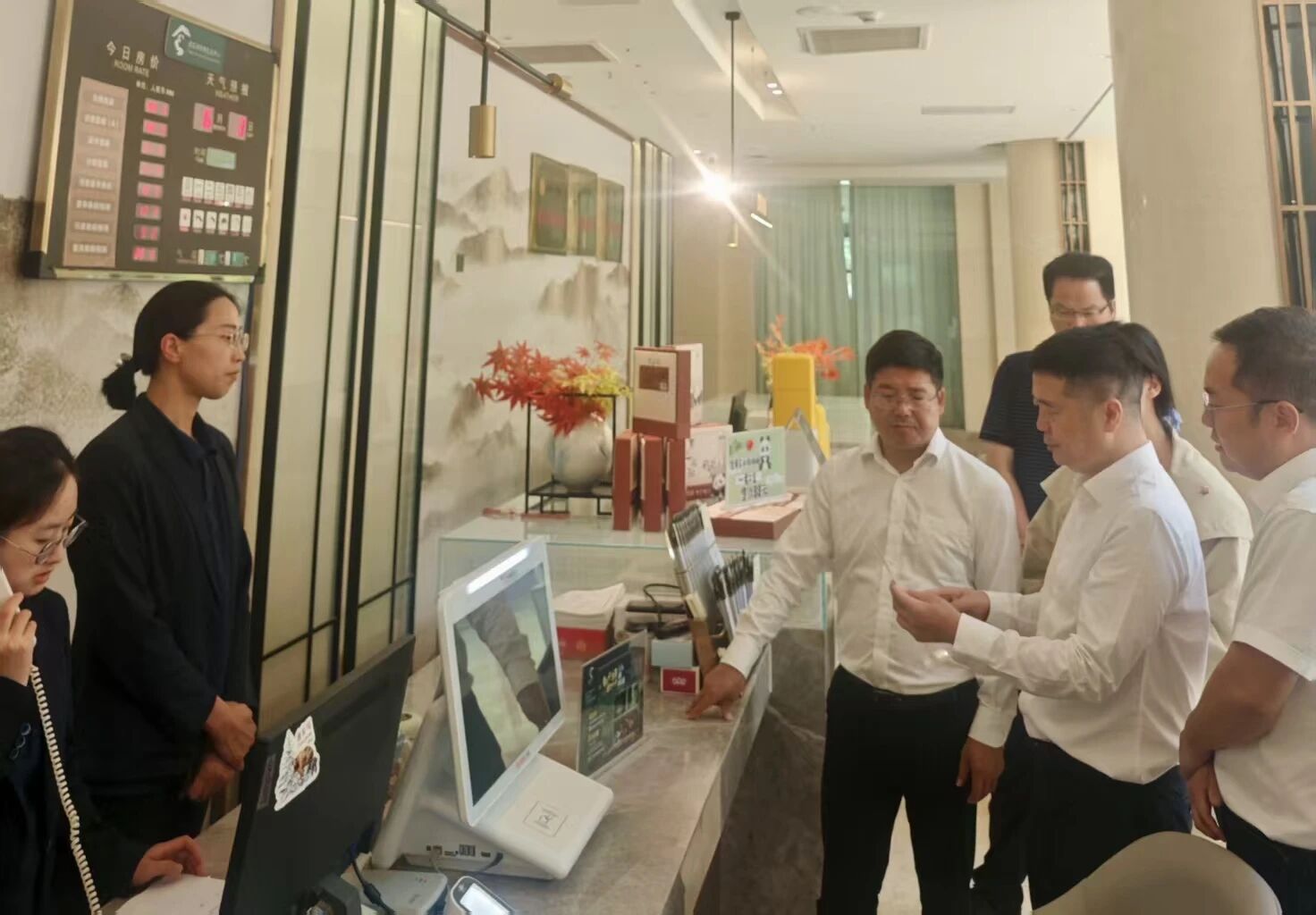 游勇赴集團旗下景區開展安全生產檢查